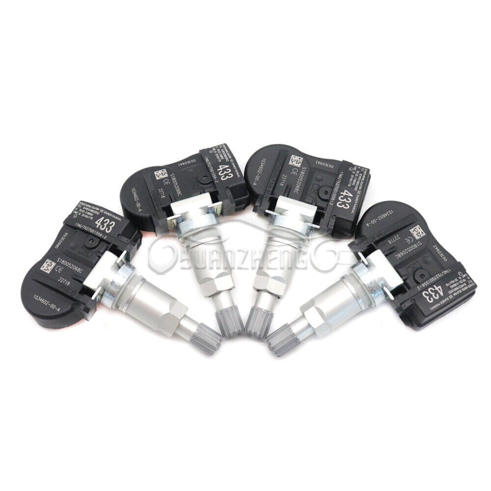 103460200A Set of 4 433MHZ TIRE PRESSURE SENSOR TPMS FIT for TESLA MODEL 3 S X