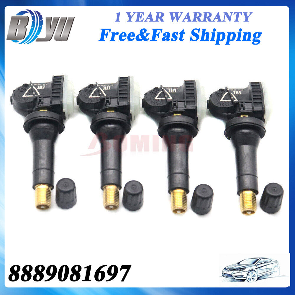 4pc x 8889081697 TPMS Tire Pressure Sensor for Geely FY11 Monjaro Atlas Geometry