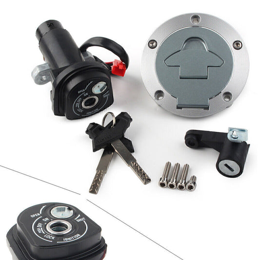 for Yamaha R15 MT15 Ignition Key Switch for Seat Lock Fuel Tank Gas Cap Cover Set