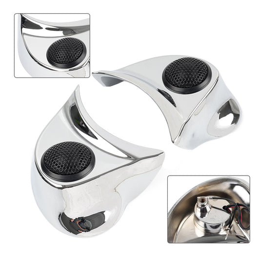 Pods Tweeter Speaker Kit FIT for Harley Batwing Fairing Ultra Limited Low FLHTKL