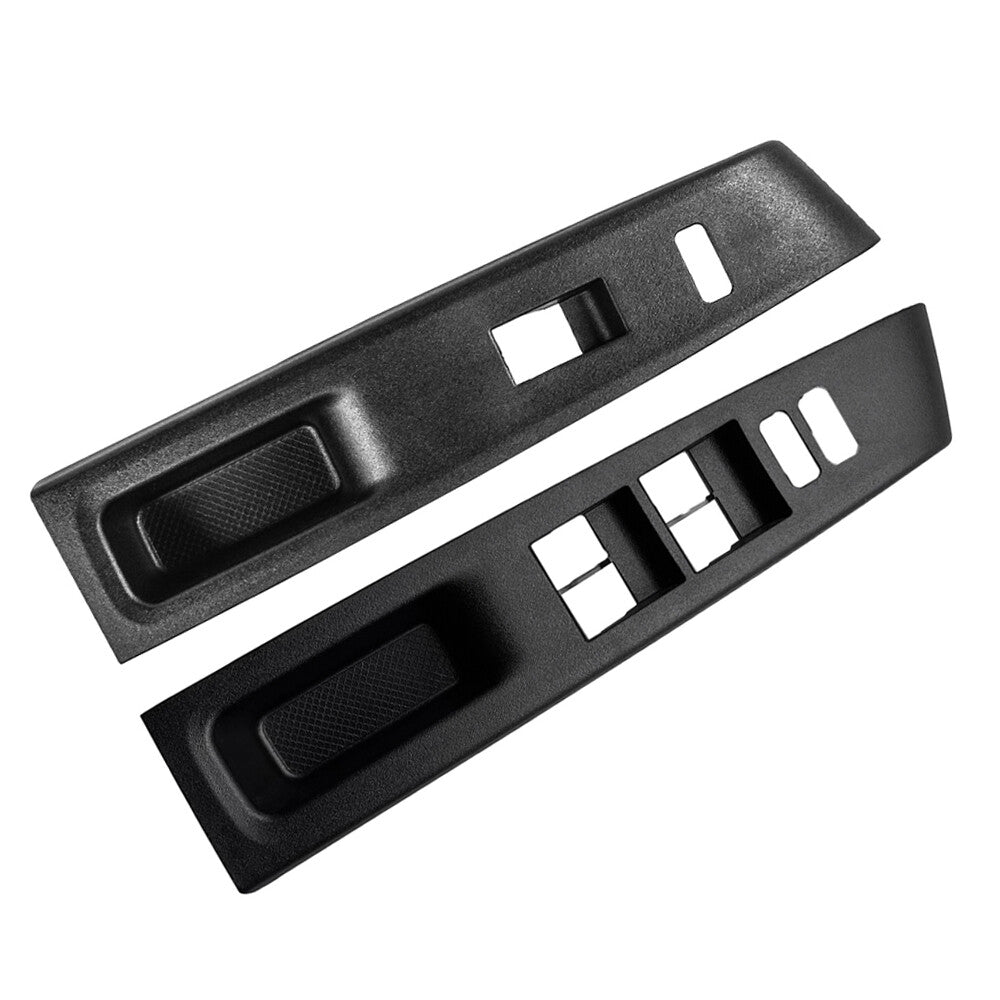 Left+ Right Door Window Switch Bezel Trim Panel Cover for Toyota Yaris 2012-2014