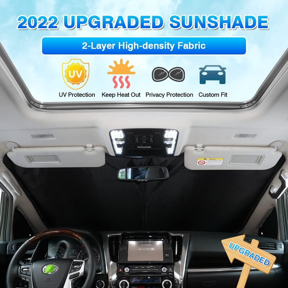 Custom Fit for Mercedes Benz E200 E500 E550 Windshield Sun Shade UV Block Cover