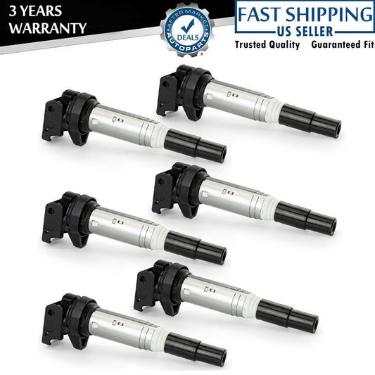 6-piece set 0221504800 for BMW , for Mini Cooper ignition coils