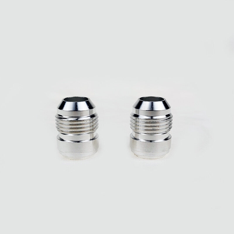 2pcs - 10 AN Aluminum Weld On Fitting Bung Male Adapter AN10