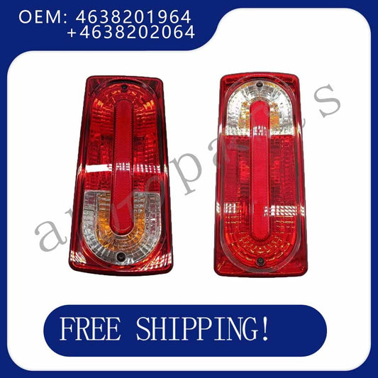 1Pair Rear Tail Light Brake Lights for 02-11 for MERCEDES W463 G500 G550 G55 AMG