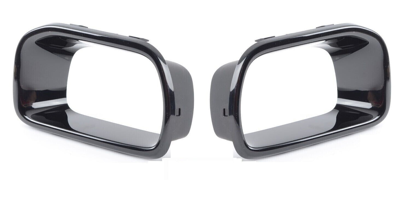 for MINI NEW F55 F56 F57 S COVER Air Duct Brake GLOSS BLACK Pair Left Right