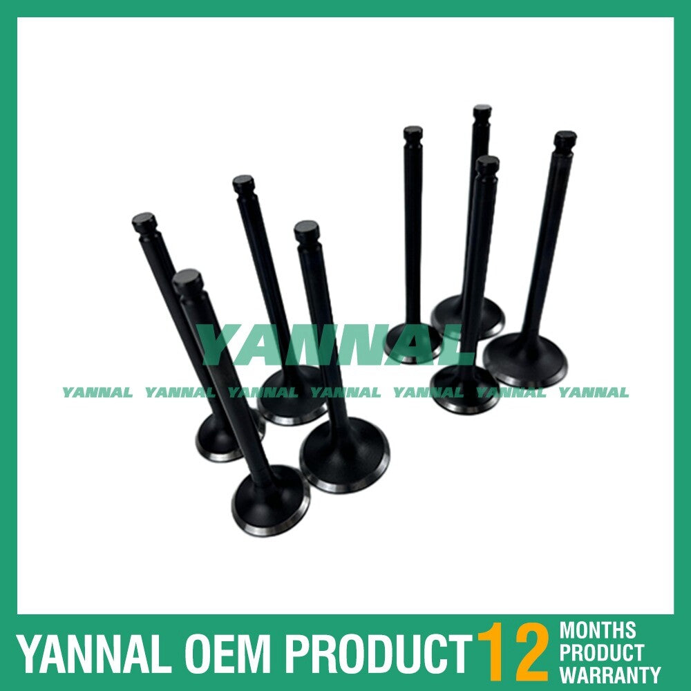 New 4G63 intake and exhaust valve kit for Mitsubishi GP25N LPG forklifts