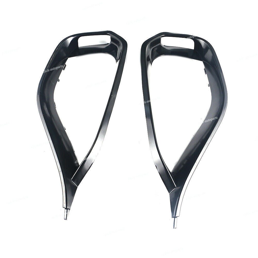 LHRH Side Fog Light Bezel Grille Bumper Trim for BMW 2014-16 428i F32 F33 F36