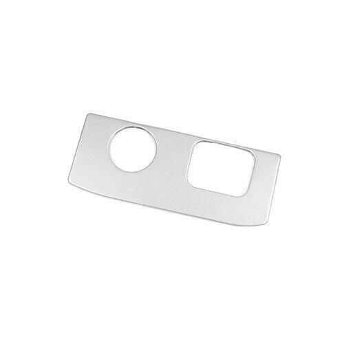 for Chevrolet Equinox 18-2021 Silver Titanium Console Cigarette Lighter Box Trim