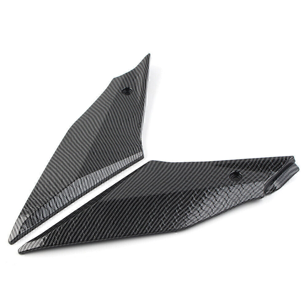 Gas Tank Side Cover Trim Fairing Carbon Fiber Fit for Yamaha YZF R1 R1M R1S 15-2019
