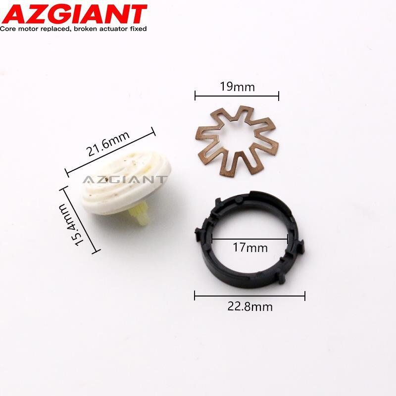 The side mirror adjustment motor gear is compatible with for Volkswagen Corrado models from 1988 to 1995.