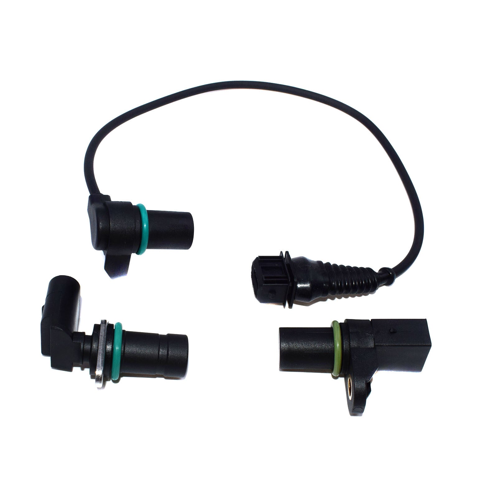 Set of 3 Engine Camshaft Cranskshaft Position Sensor for BMW E46 12141709616