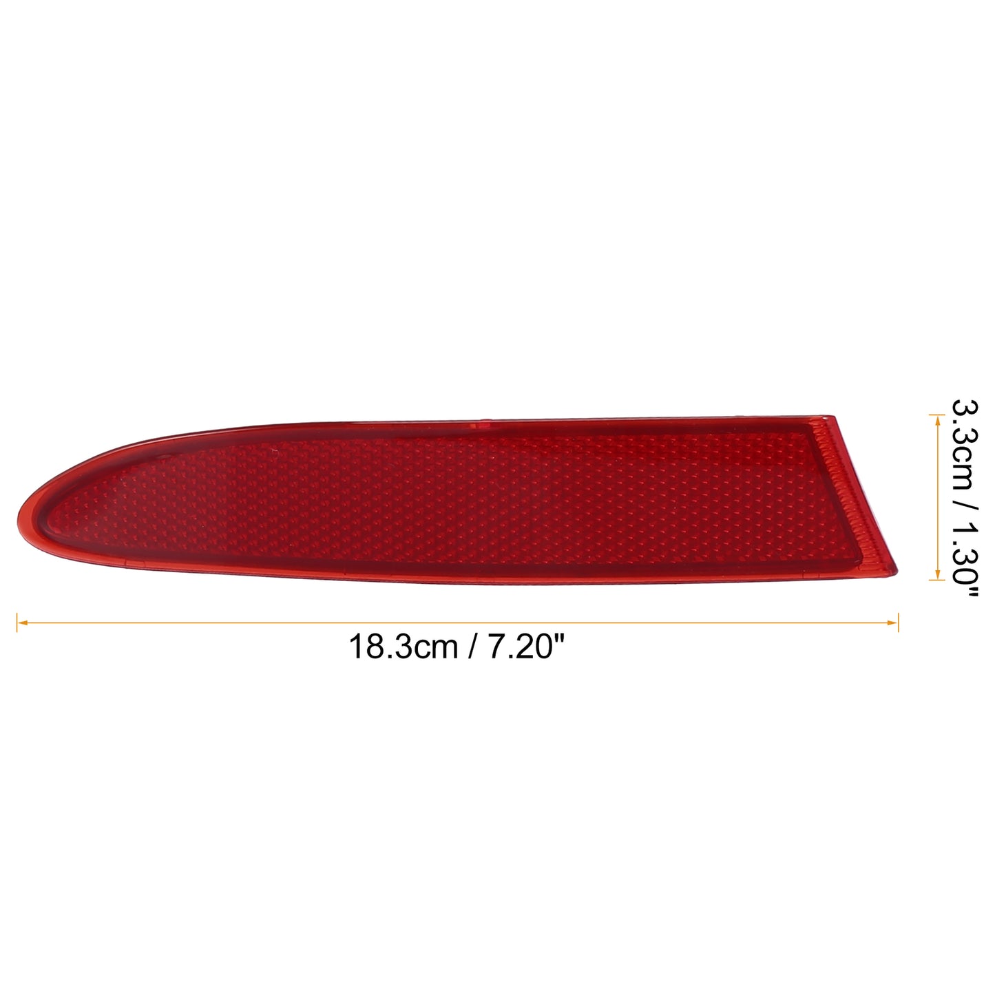 new 63147217315 63147217316 1 pair of rear bumper reflectors (left + right) suitable for BMW X3