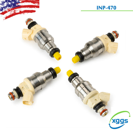 4-piece fuel injector INP-470 15710-58B00 for Suzuki Sidekick X-90 Tracker 1.6L 92-98