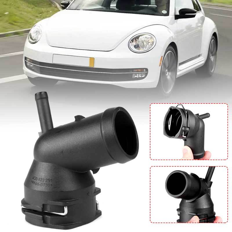 3C0122291 Upper Radiator Coolant Pipe Connector Fits for VW Beetle for Passat for Golf for Audi