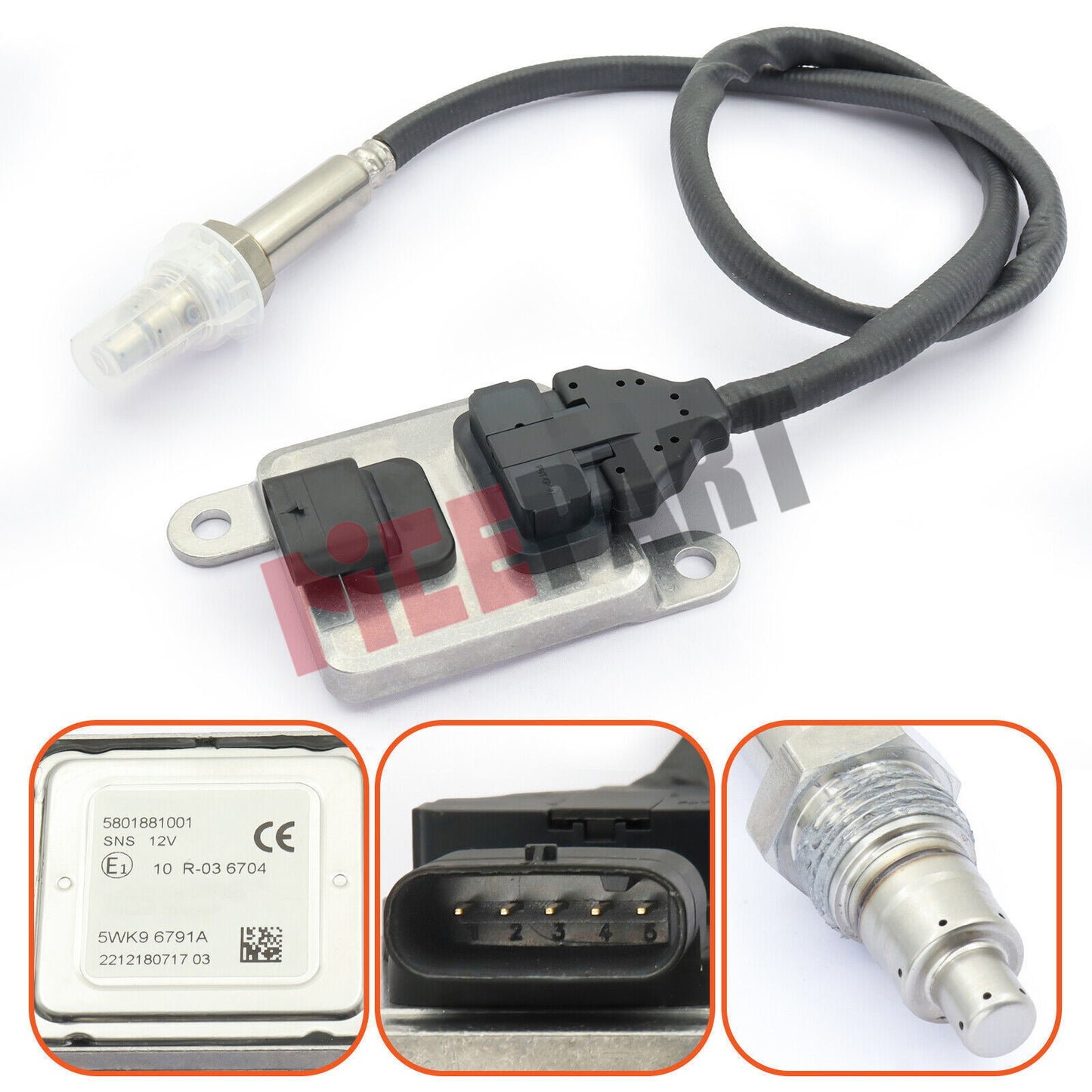 5801881001 NOx sensor, compatible with for Iveco Daily 5WK96791A