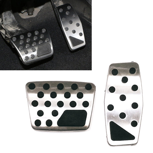 Stainless Steel Car Brake Gas Pedals Cover for Jeep Renegade Compass for Fiat