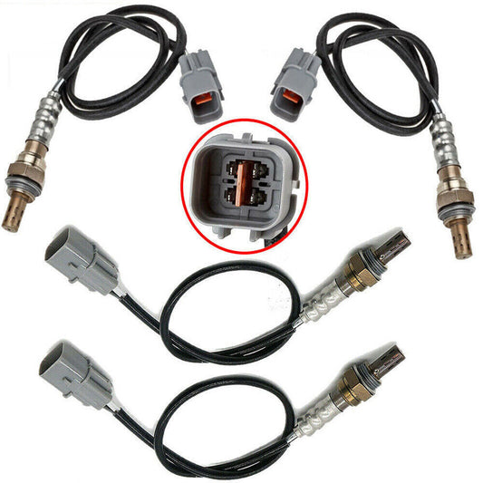 4X Up+Down Oxygen O2 Sensor For 2003-06 for Hyundai Santa Fe Tiburon for Kia Optima 2.7L