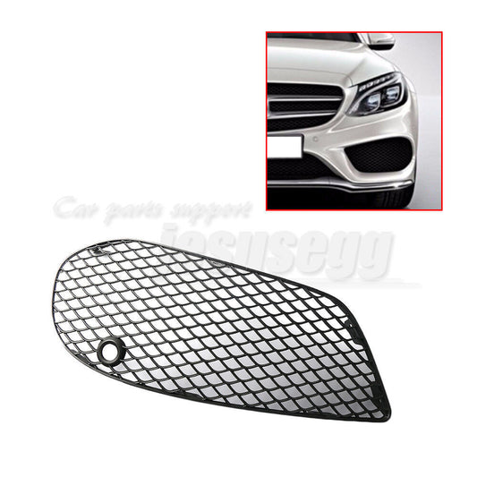 Left Driver Side Bumper Fog Lamp Grille Cover for Mercedes-Benz C300 2015-2016