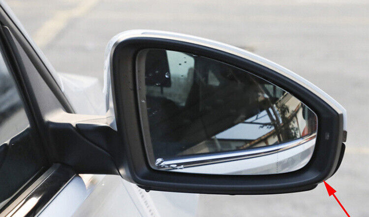 1Right Side Rearview Mirror Cover Trim for VW for Jetta MK7/ for Passat / for Bora 2019-2022