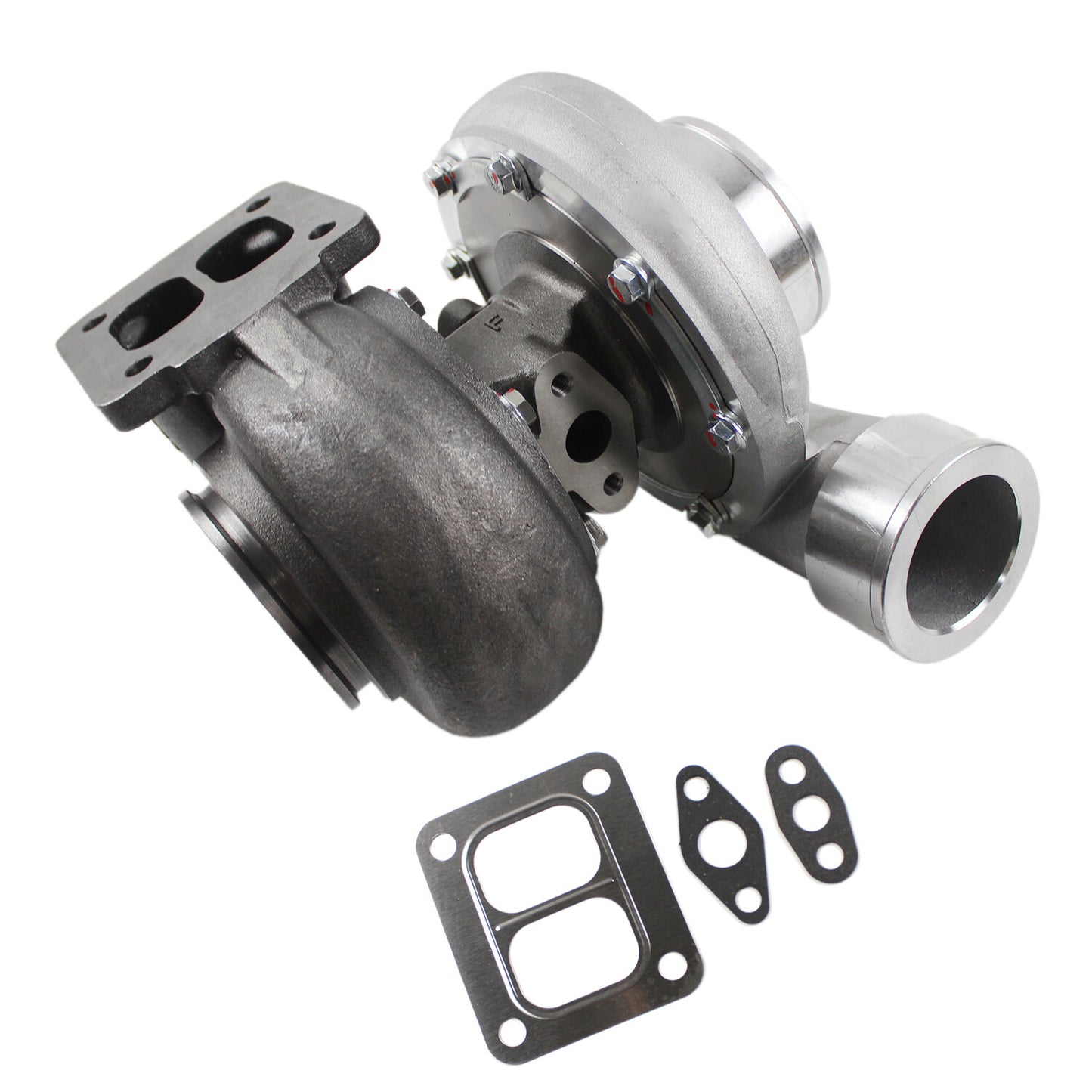 GT45 T4 V-Band 1.05 A/R 98mm Huge Boost Turbo Charger For All 4.0L-6.0L Engine