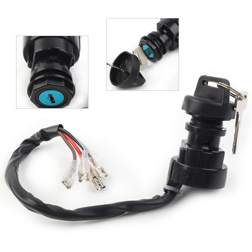 Ignition Key Switch for Polaris Trail Boss 250 350 2X4 4X4 1989-1995