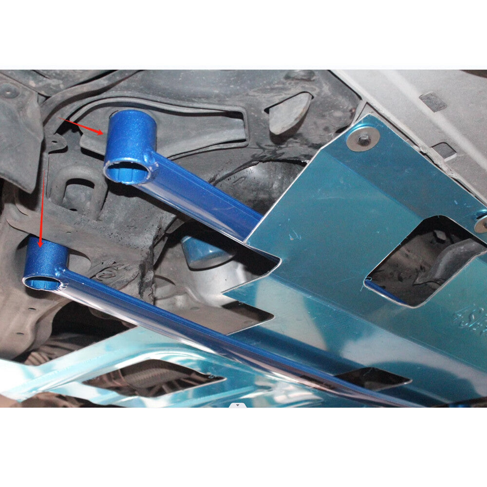 for Honda Accord 2008-2012 Front Tower Strut Bar + Front Rear Lower Bar+ H Brace