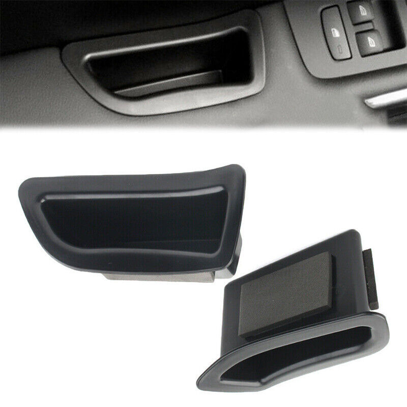 2-Pack Front Door Handle Armrest Storage Box Tray Box for 2013-2018 for Volvo V40