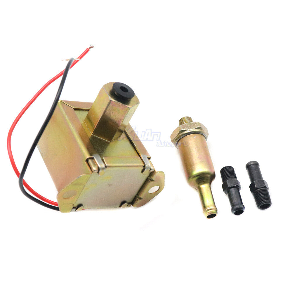 40106 40107 40104 Car 12V Diesel Petrol Facet Red Top Square Electric Fuel Pump