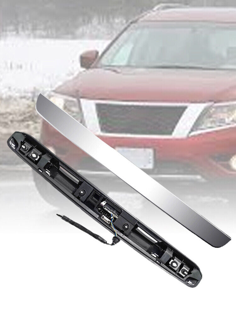 fit for Nissan 13-16 Pathfinder S SL SV 3.5L Rear Liftgate Chrome Handle AT