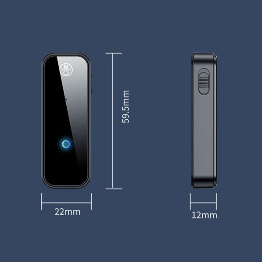 Wireless Bluetooth AUX Audio Receiver Adapter Car Interior Accessories Universal