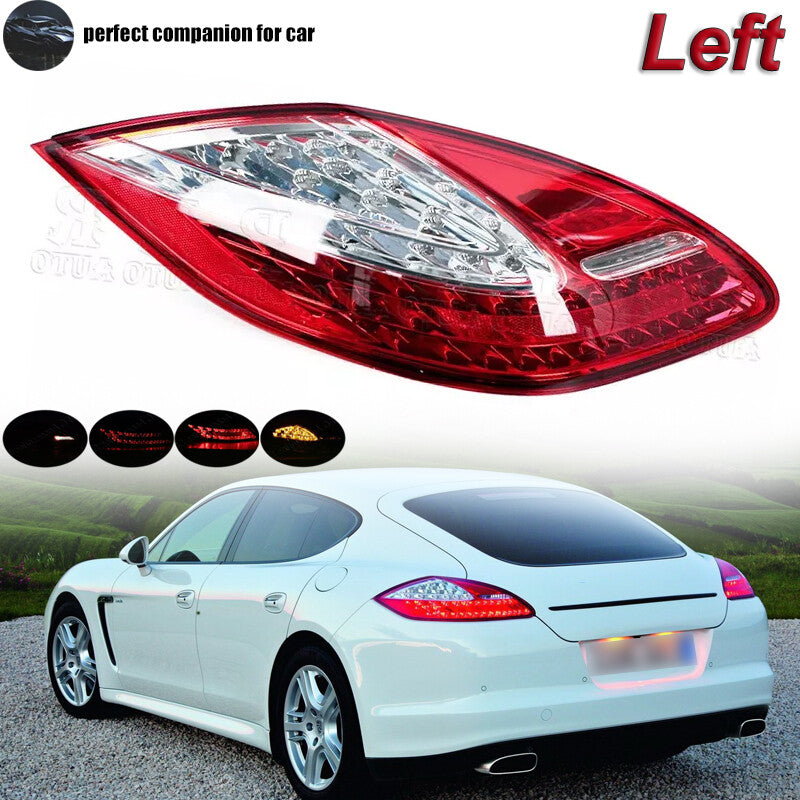 The left-side taillight and rear brake warning light are applicable to the for Porsche for Panamera 2010, 2012, and 2013 models.