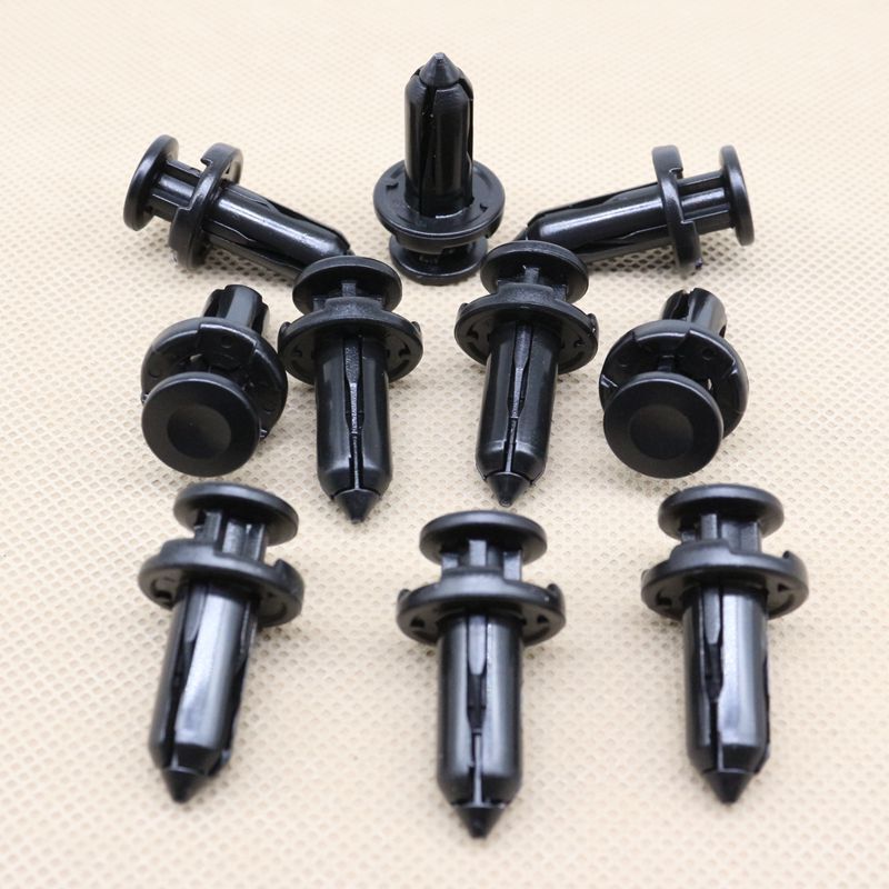 10-pack Bumper Fascia clip-on fasteners for Nissan 63848-9E001