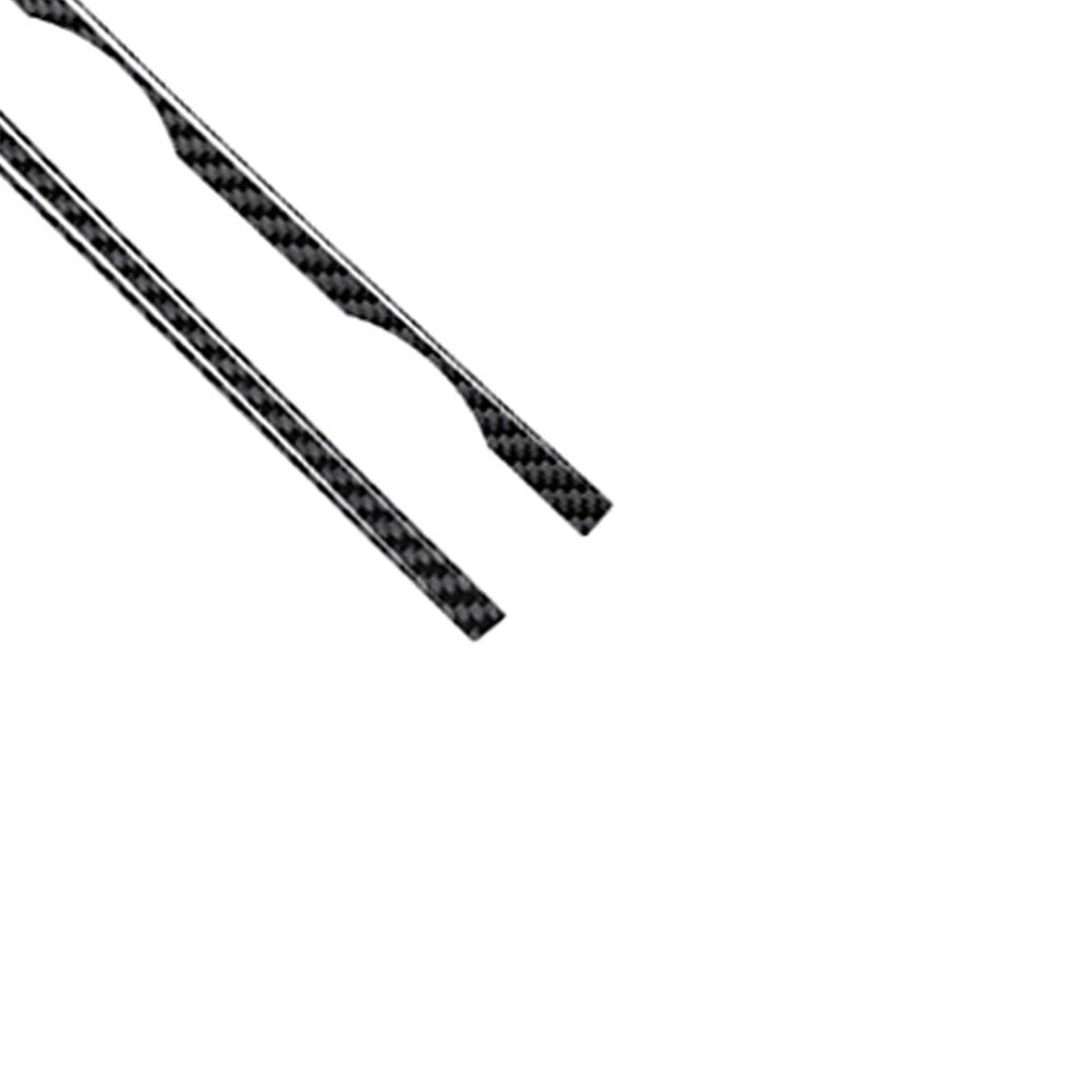 Carbon Fiber Side Gear Shifter Panel Trims for Subaru Outback Legacy 2015-2017