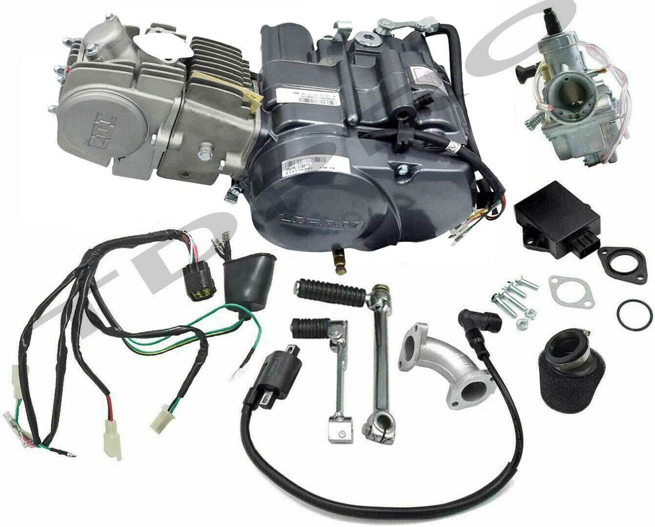 for Lifan 150cc engine motor kit starter for Honda Dirt Pit bike Apollo cooler