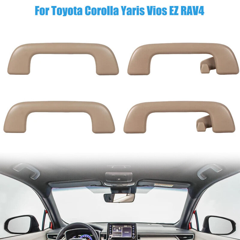 Inner Grab Roof Ceiling Pull Handle 4PCS for Toyota for Corolla Yaris Vios EZ RAV4