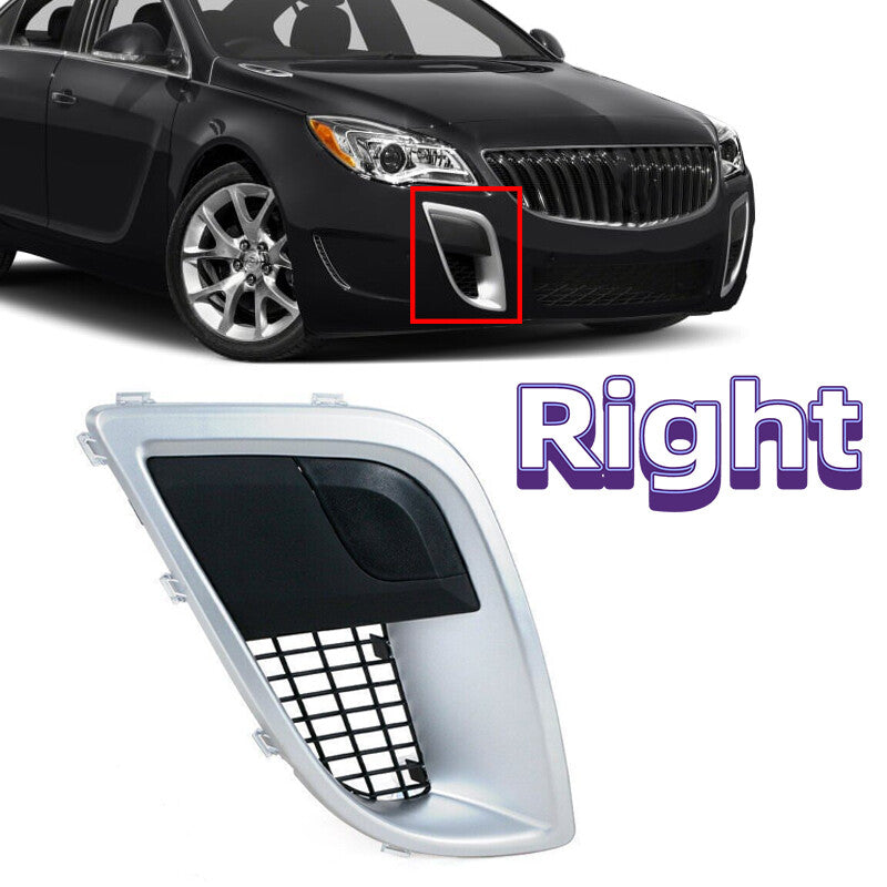 Front Bumper Fog Light Lamp Frame Lid Bezel Right for Buick Regal GS 2012-2017
