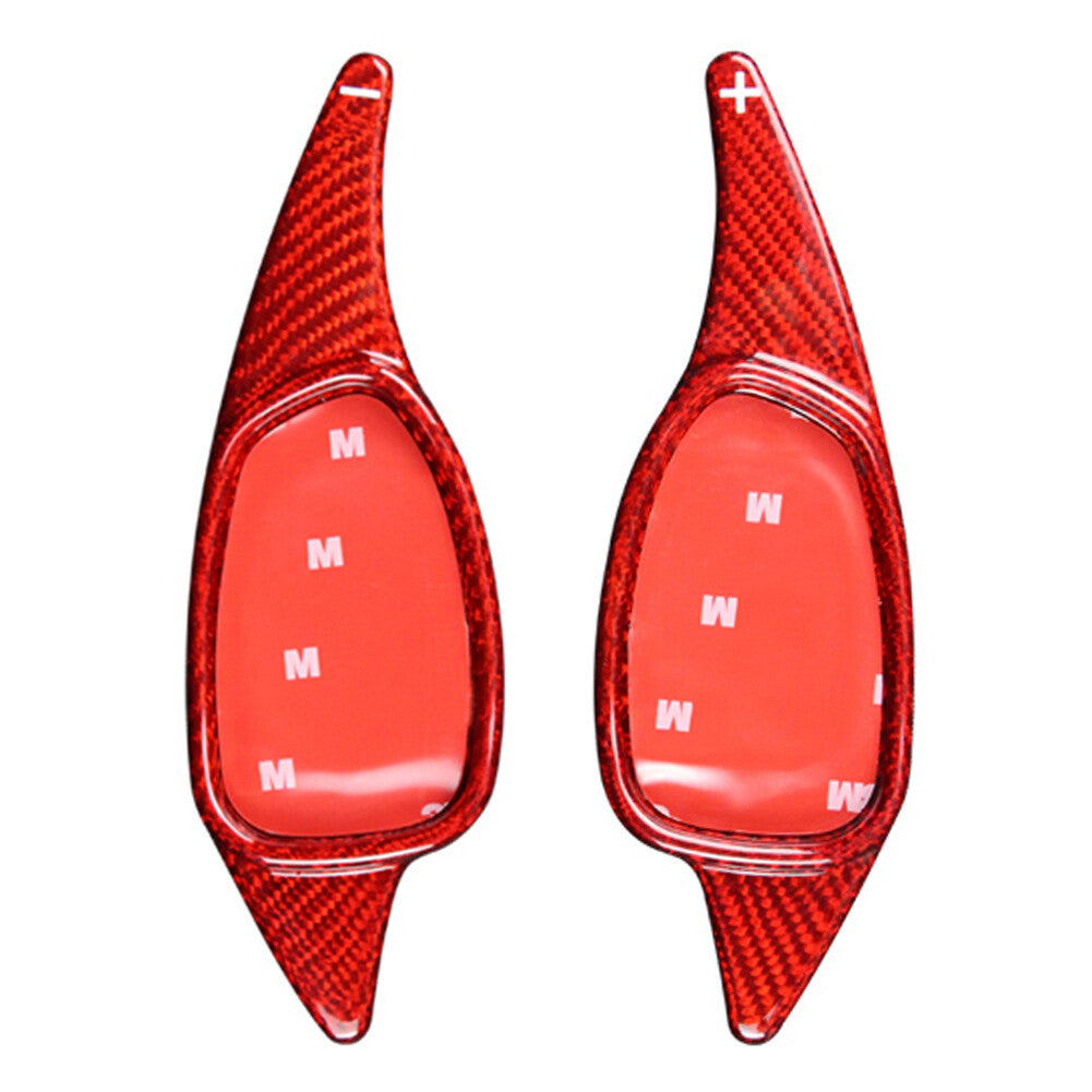 Lenkradschaltwippe f¨¹r for Audi A5 S3 S4 S5 S6 SQ5 RS3 RS4 Kohlefaser Rot