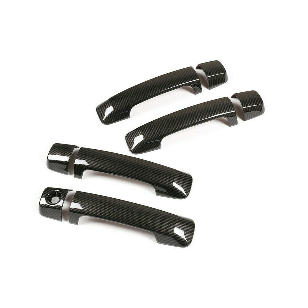 for Toyota Tundra 2007-2021 Sequoia 2008-2021 Carbon Fiber ABS Door Handle Cover