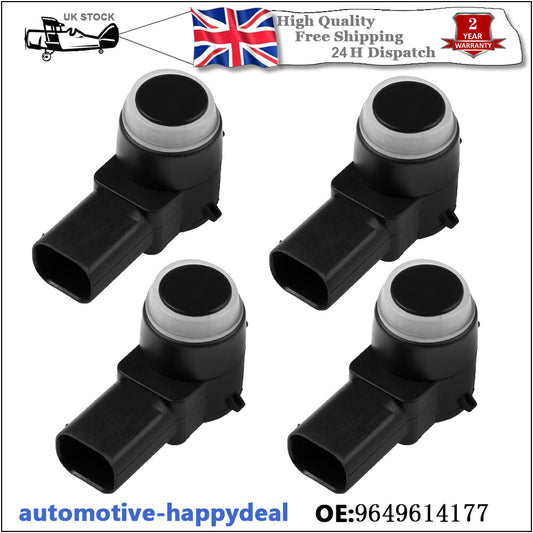 4x for Peugeot 308 407 RCZ for Citroen C4 C5 DS3 Berlingo PDC Parking Sensor 9663821