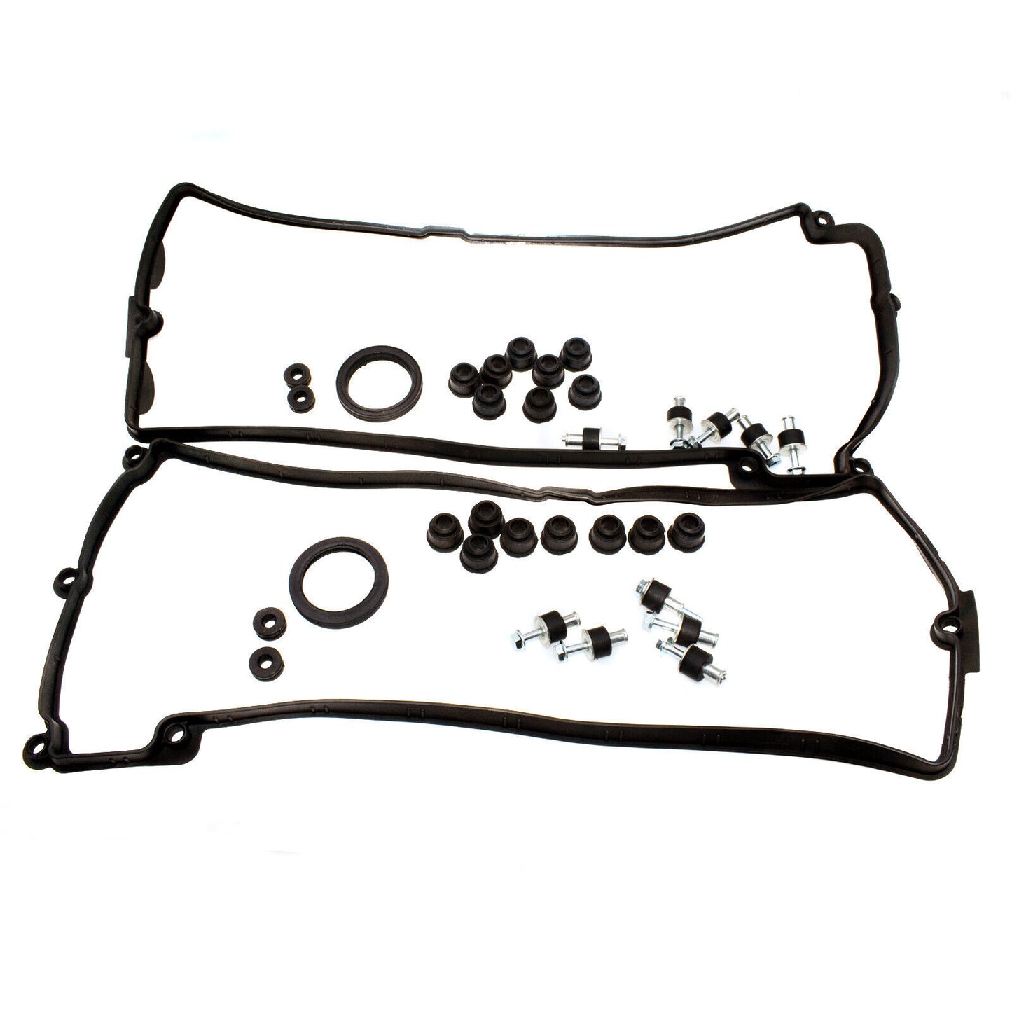 for BMW 545i 550i 650i 745i 750i X5 Valve Cover Gasket Set LH  RH 11127513194