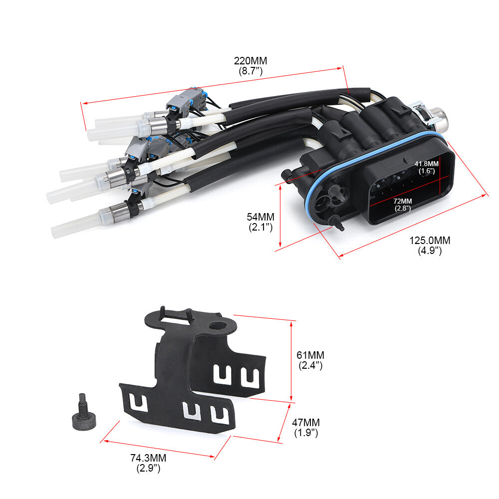Multi Port Fuel Spider Injector 5.7L For 1996-2000 for Chevrolet Suburban 3500HD V8