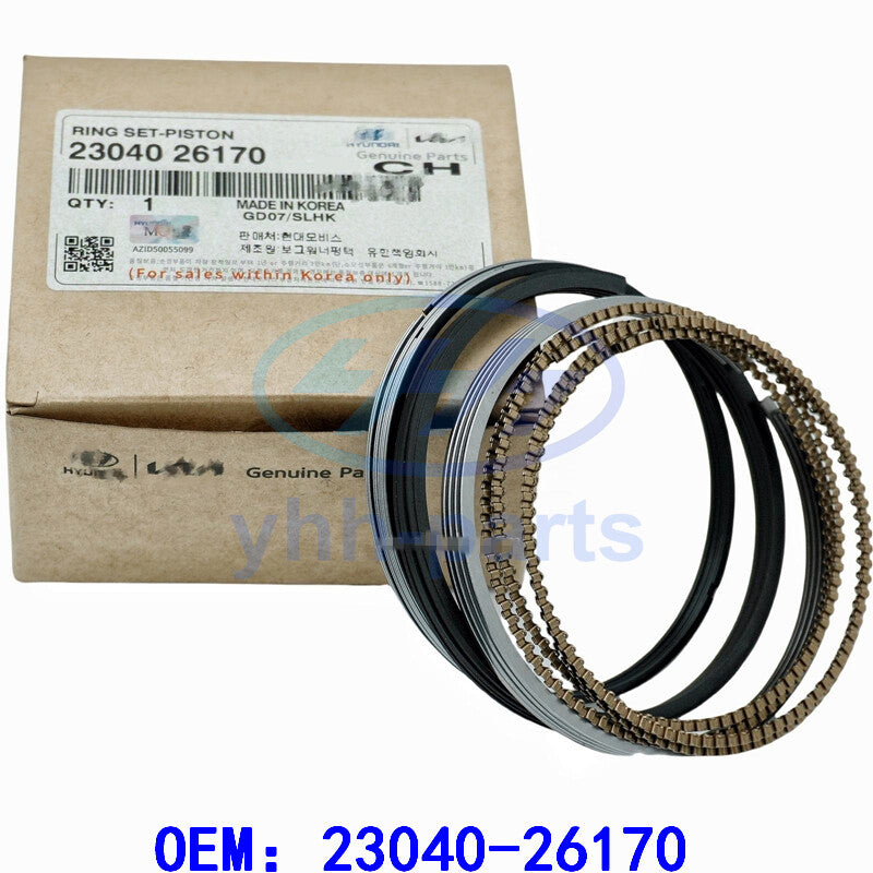 23040-26170 Engine Piston Ring Set for 2006-2010 for Hyundai Accent