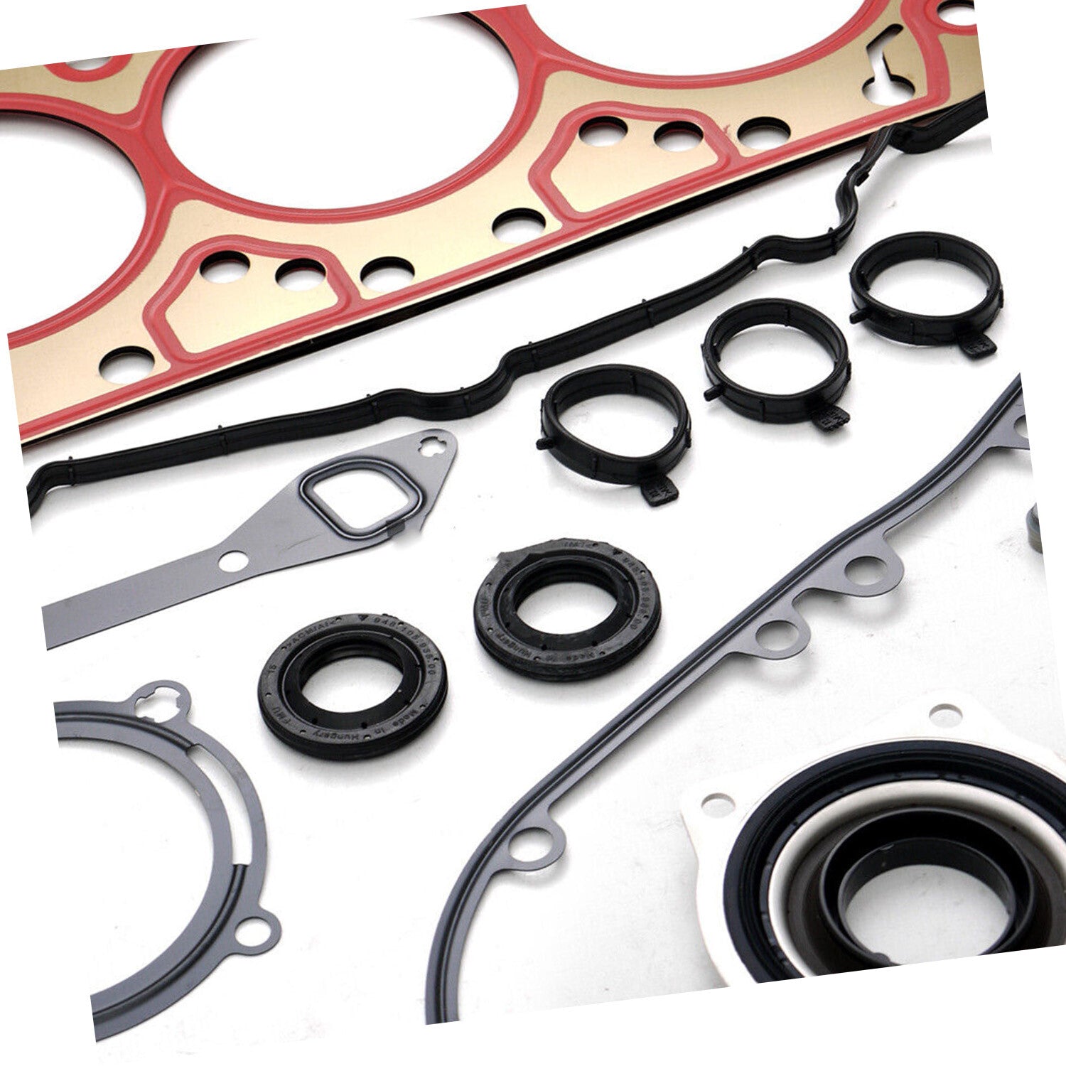 Engine Rebuild Overhaul Kit - Main Bearings Pistons Rings Set Fits for Porsche