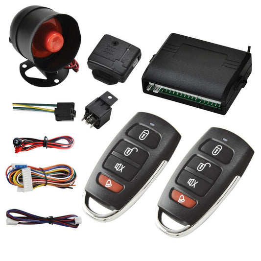 Car 1Way Alarm Protec Security Keyless Entry Siren Remote Control Burglar System