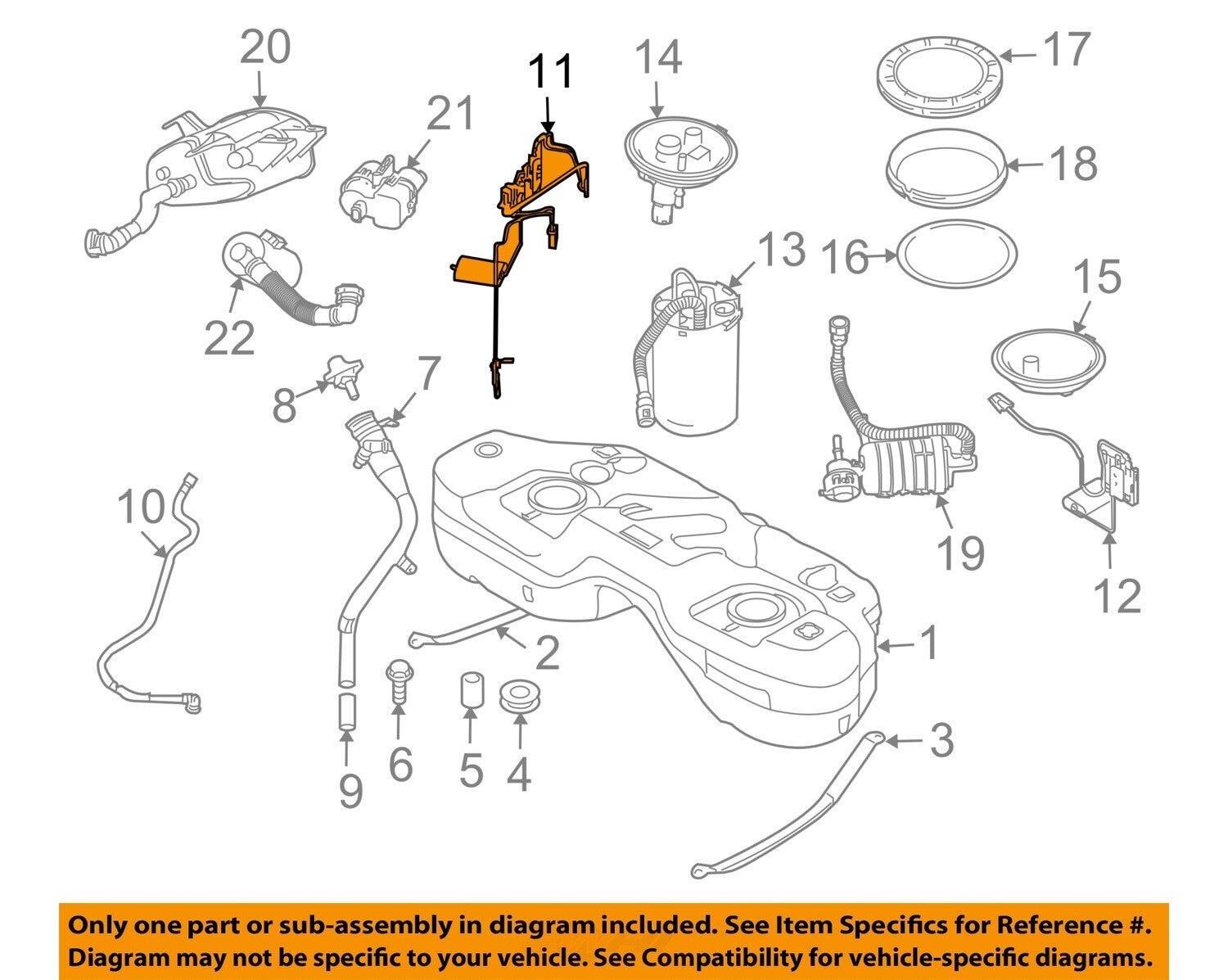 NEW Fuel Level Ssensor 16147186457 7186457 for BMW X3 2007-2010