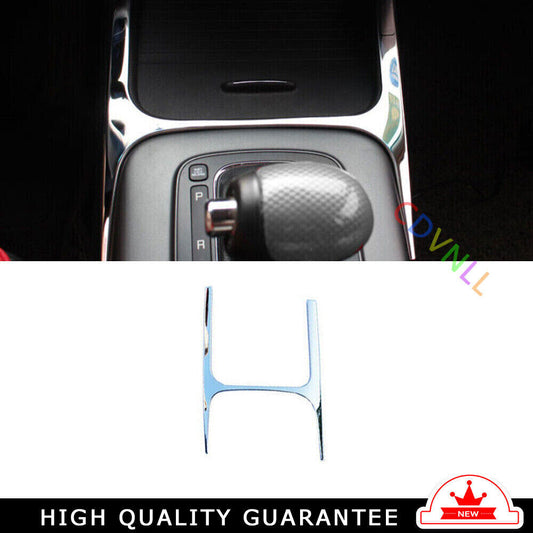 Car Console Gear Shift Frame Cover Trim for Kia K3 Forte 2014-2018 Chrome Steel