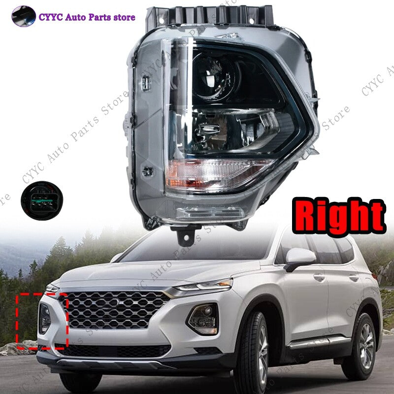 for Hyundai Santa Fe 2019-20 Right Side Halogen Turn Signal Lamp Fog Light