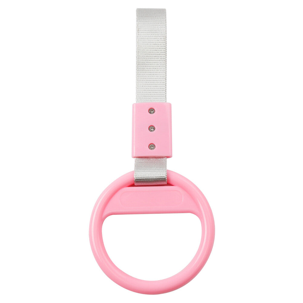 JDM Train Bus Handle Hand Strap Car Interior Styling Drift Charm Straps Pink