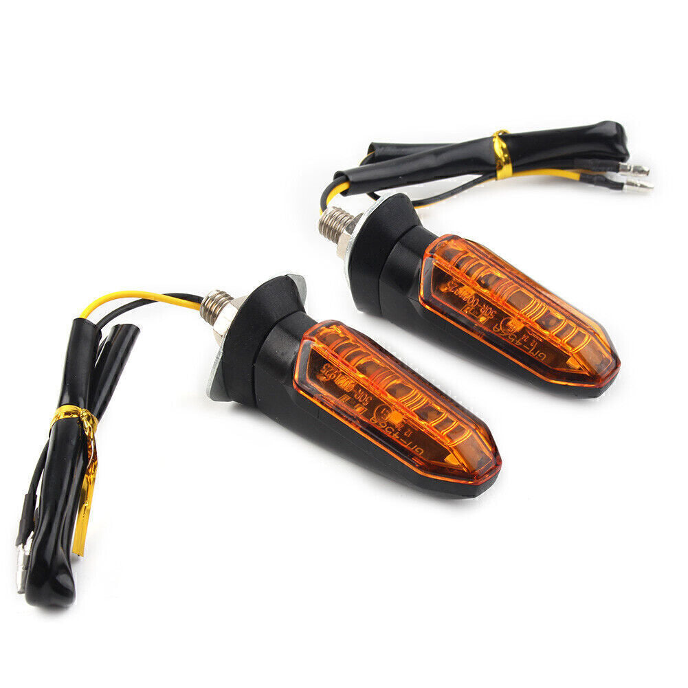 Universal Motorcycle LED Turn Signal Light Indicator Amber Blinker Lamp Amber